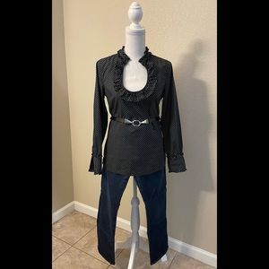 Banana Republic Polka Dot Top | Size S